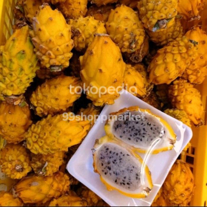Buah Naga Kuning Dragon yellow manis 1 kg
