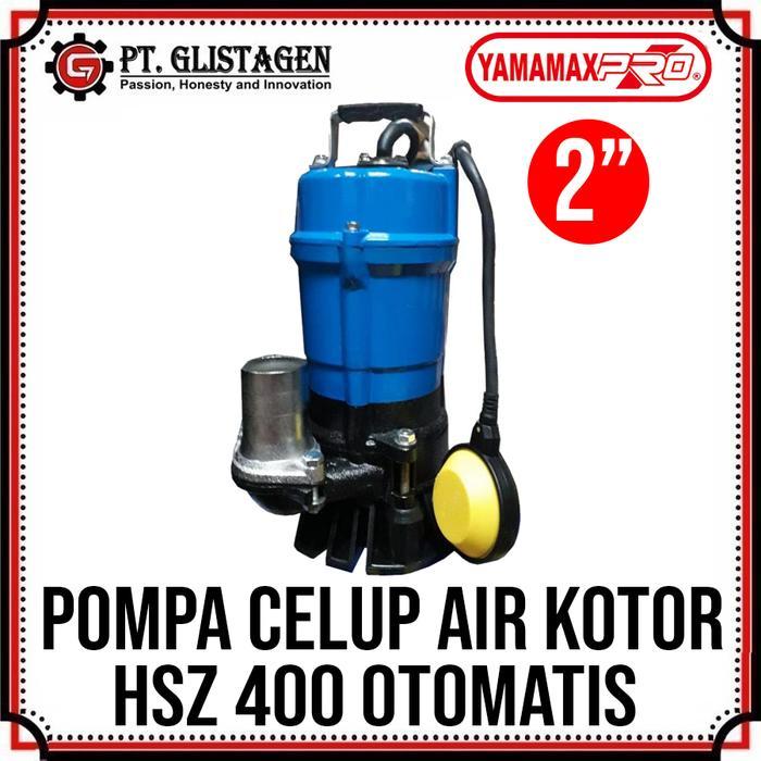 Yamamax Pro HSZ400 Mesin Pompa Celup Air Kotor 400Watt 2" Yamamax HSZ 400M Automatic