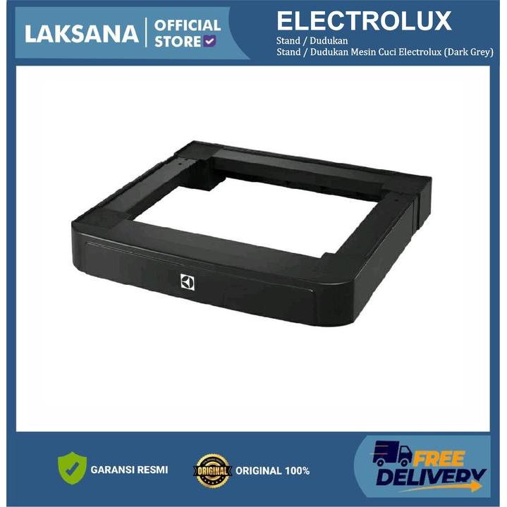 Stand / Dudukan Mesin Cuci Electrolux Warna Hitam (Dark Grey)