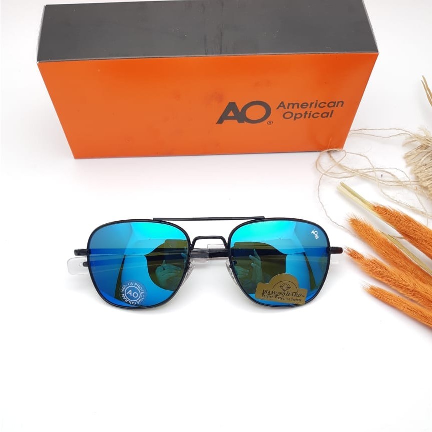 FLASH SALE , , COD ,KACAMATA AMERICAN OPTICAL AO SKYMASTER FULLSET - KACAMATA AMERICAN OPTICAL BIRU
