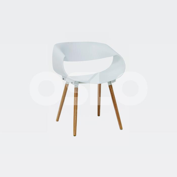KURSI SANTAI / KURSI CAFE / KURSI KANTOR / STOCKHOLM - OSLO - Putih