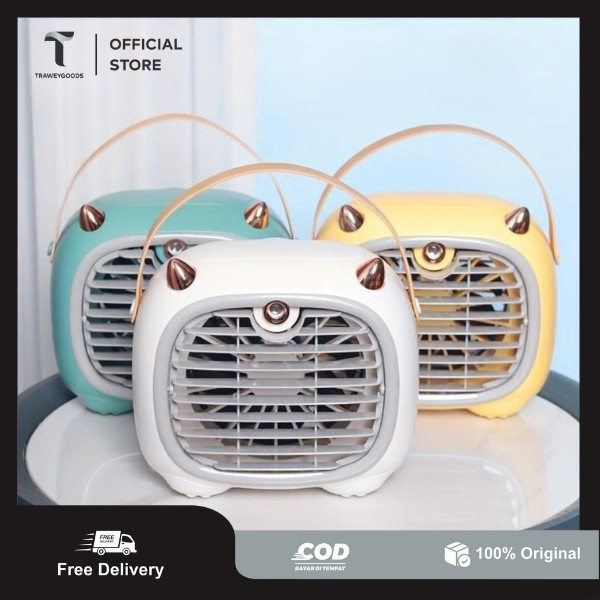 [TG] Kipas Angin Face Mist Monster Kecil / Kipas Pelembab Semportan / Kipas Angin Isi Ulang Air