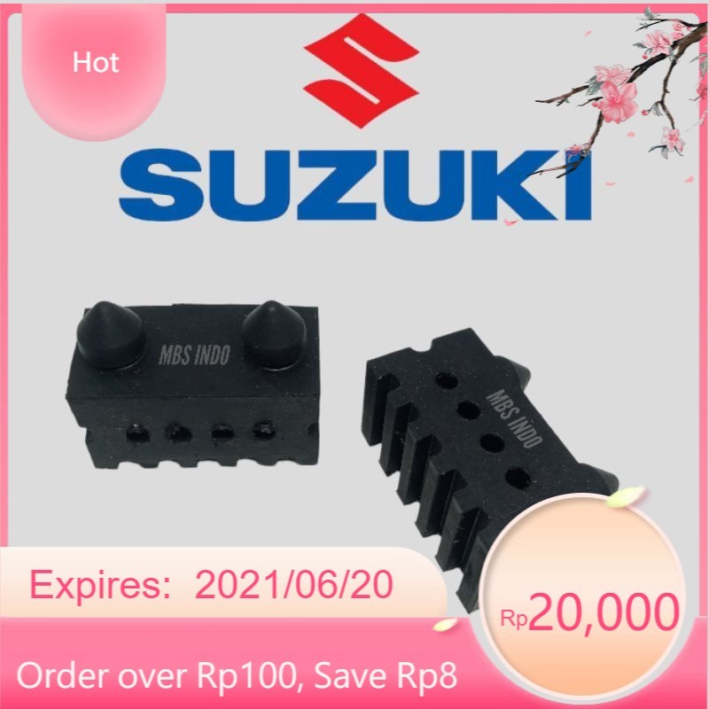 Karet bantalan jok suzuki , karet peredam getaran jok motor Suzuki original universal