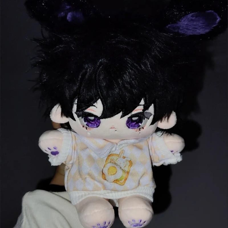 20cm Anime Game Valorant Iso Kawaii Cosplay Cotton Doll Body With Skeleton Cartoon Y Dress Up Toy Fi