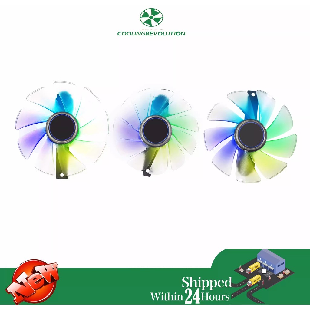 CF1015H12D CF9010H12D RX5700 ARGB Graphics card fan for Sapphire RX 5700 XT 8GB NITRO+ Special Etion