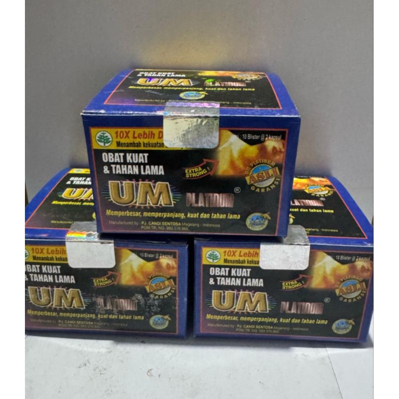 Urat Madu Platinum Blister Isi 10 Sachet Kapsul