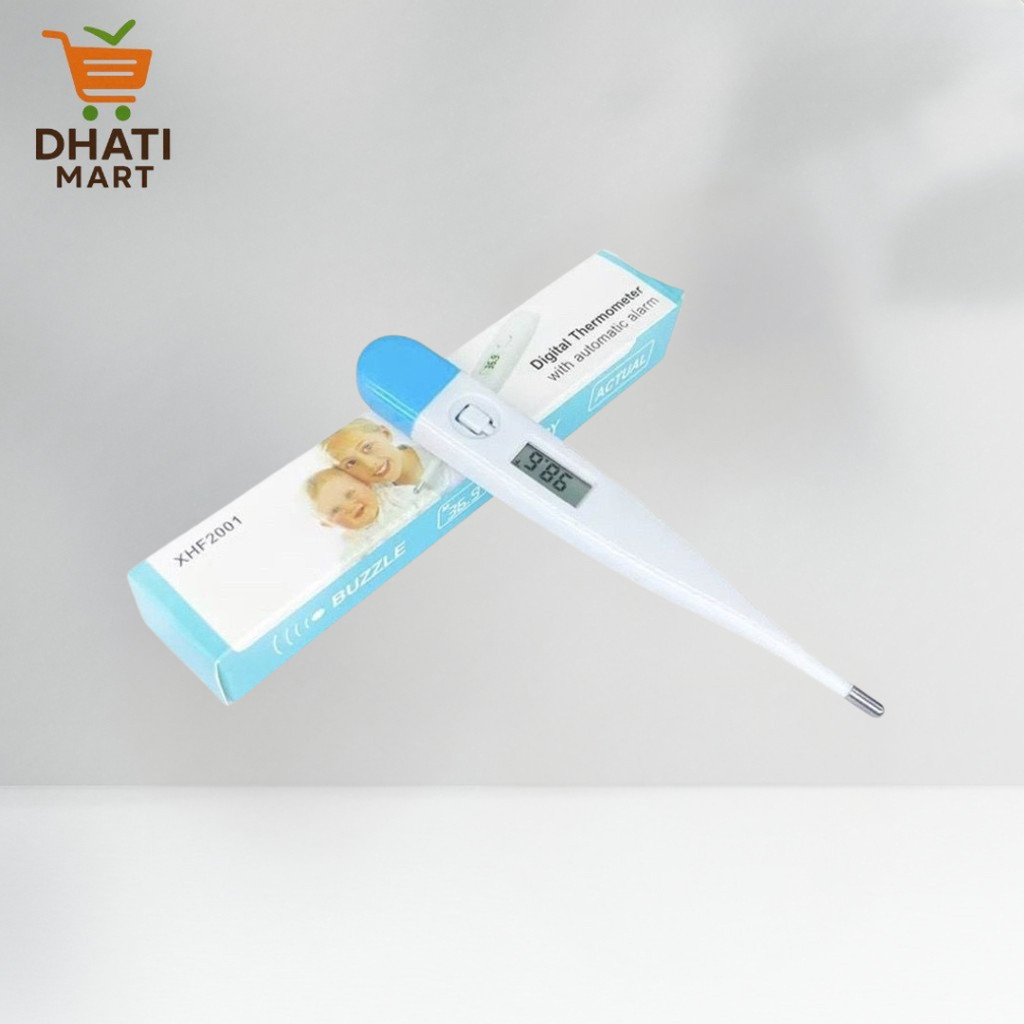 Termometer Digital Bunyi Beep - Alat Ukur Suhu Tubuh Otomatis
