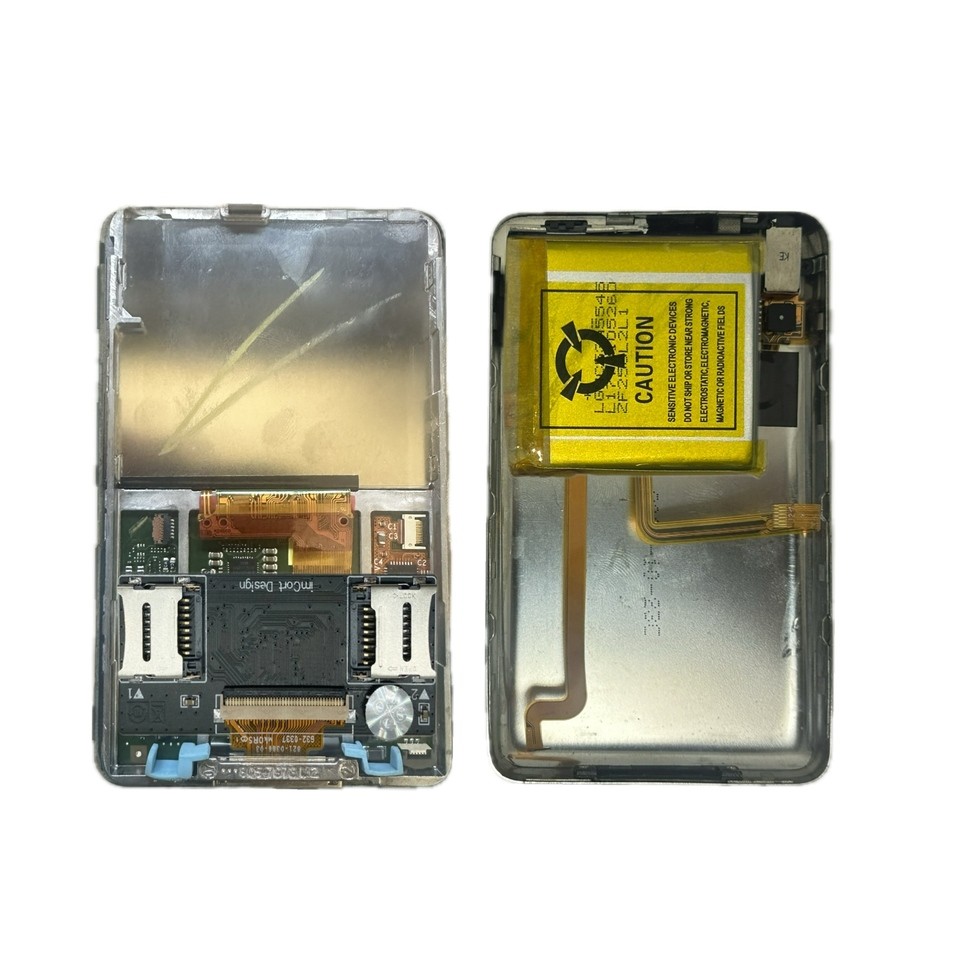 NenUp To Date For iPod Classic 5Gen 5.5Gen 6Gen 6.5Gen 7Gen M1634GAL 160GB iFlash Double Card Micro 