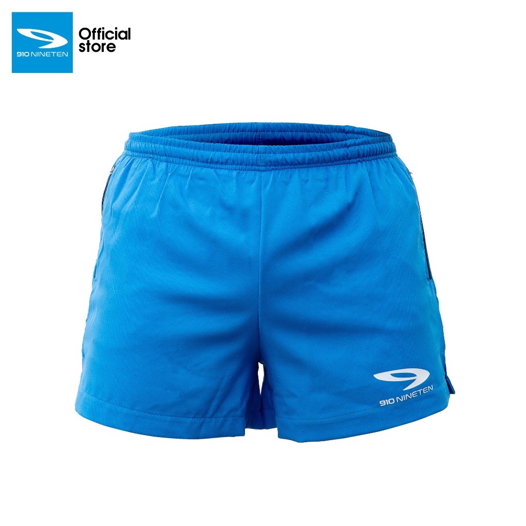 910 Nineten Running SHORT 3 BDG 25  - BLUE