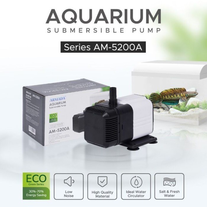 POMPA AQUARIUM ARMADA AM-5200 A / POWER HEAD 5200 LOW WATT
