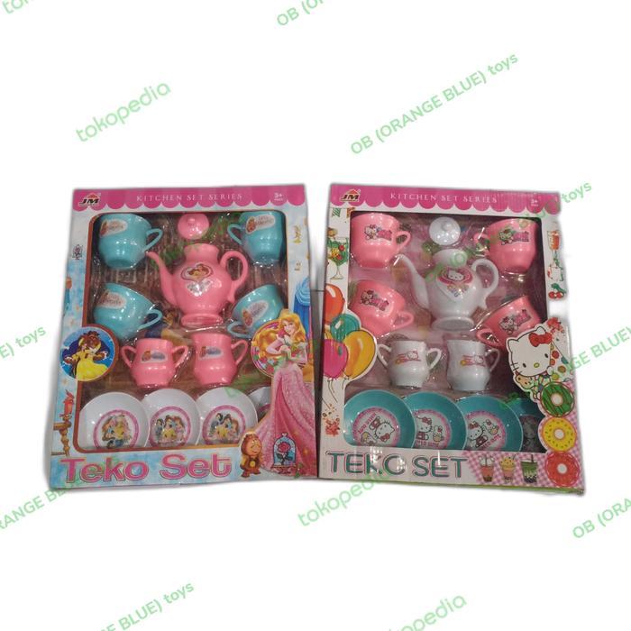 mainan anak perempuan perlengkapan dapur / mainan teko set