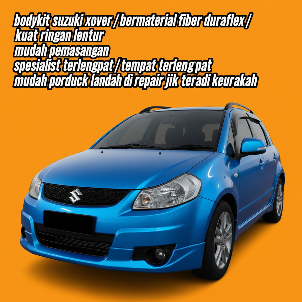 (Tanpa PO) bodykit suzuki x over body kit xover bodikit sx4 GARANSI