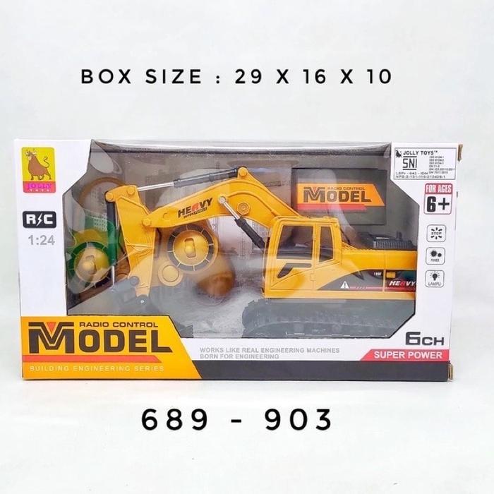 FREE BATERAI REMOTE RC MINI BEKO REMOTE CONTROL EXCAVATOR BEKO MOBIL KERUK CONTRUCTION BATERAI CAS -