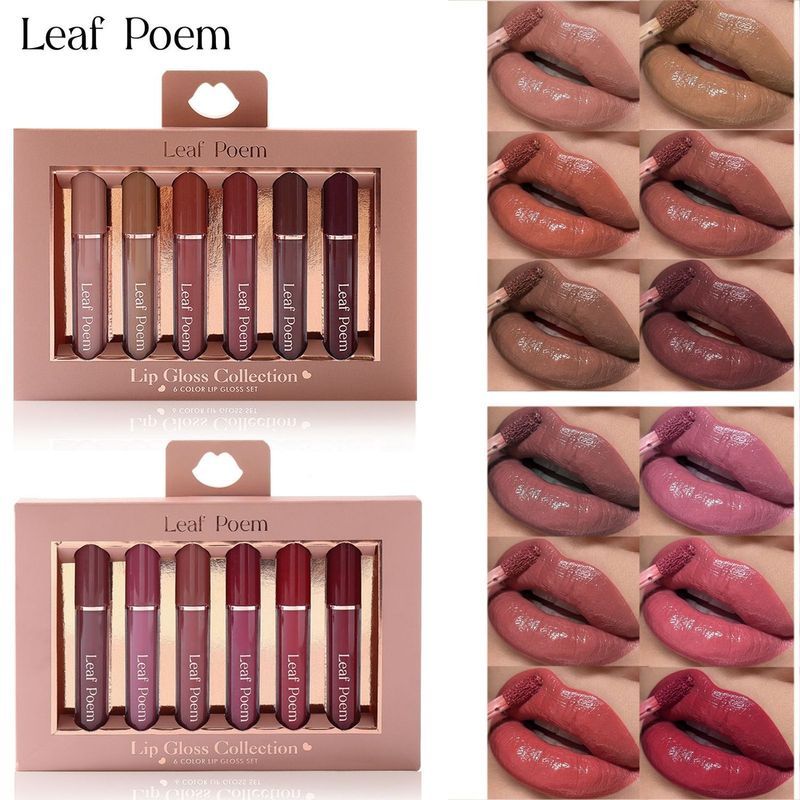 Set lipstik matte, lipstik matte, tidak mudah luntur, tahan air, dan tahan lama