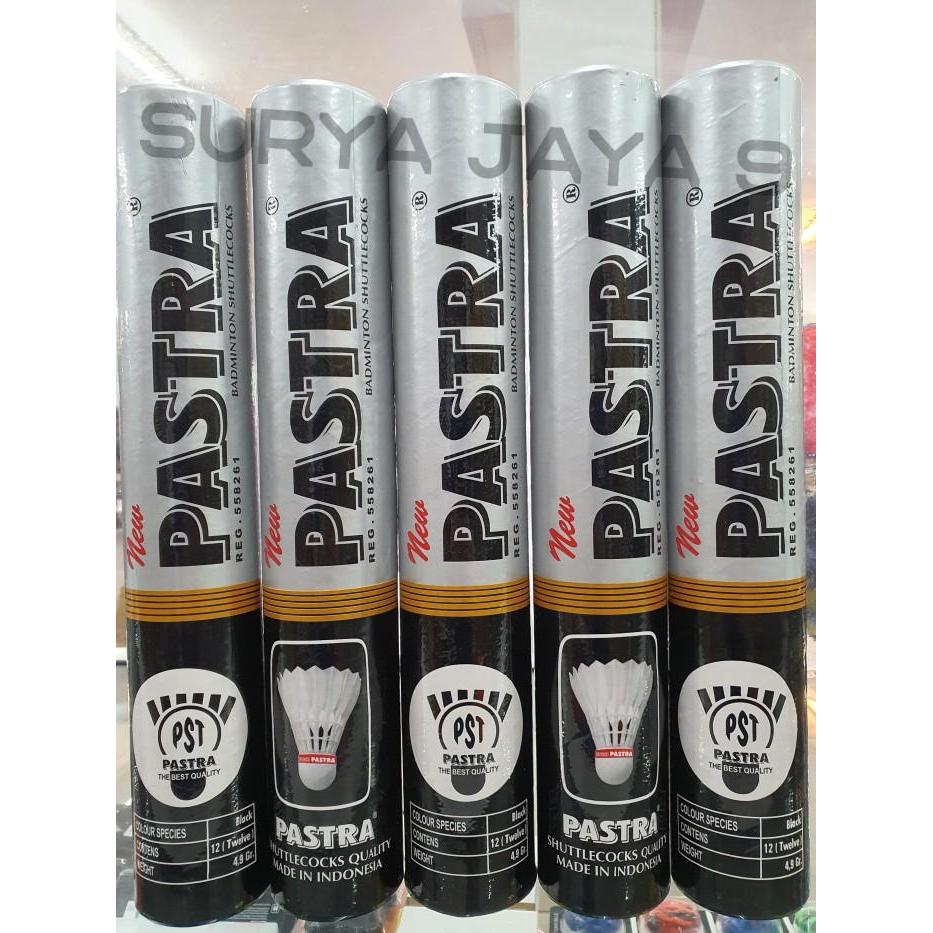 Kok Pastra Hitam Silver / Shuttlecock Cock Pastra Hitam Silver Badminton