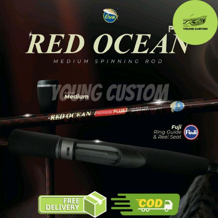 Joran Carbon  Orca Red Ocean & Orca Red Ocean Plus 802M - 802MS -young
