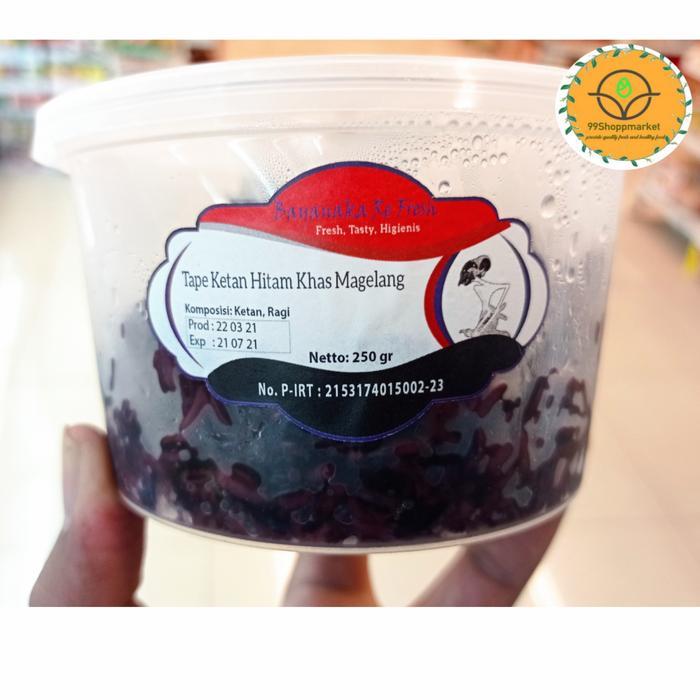 Tape ketan hitam khas magelang 250 gram