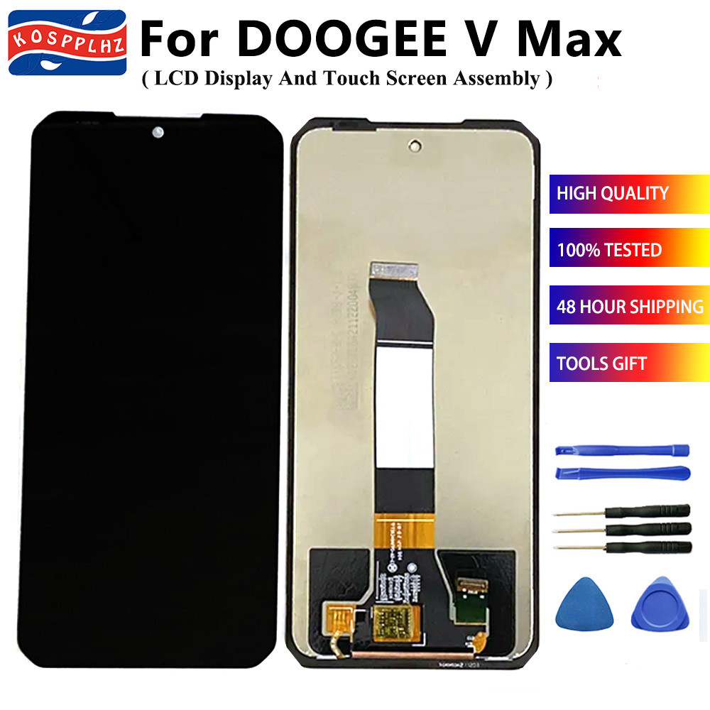 6.58-in LCD For DOOGEE V Max splay LCD + Tou Screen Assembly Replacement For DOOGEE V max Plus LCD
