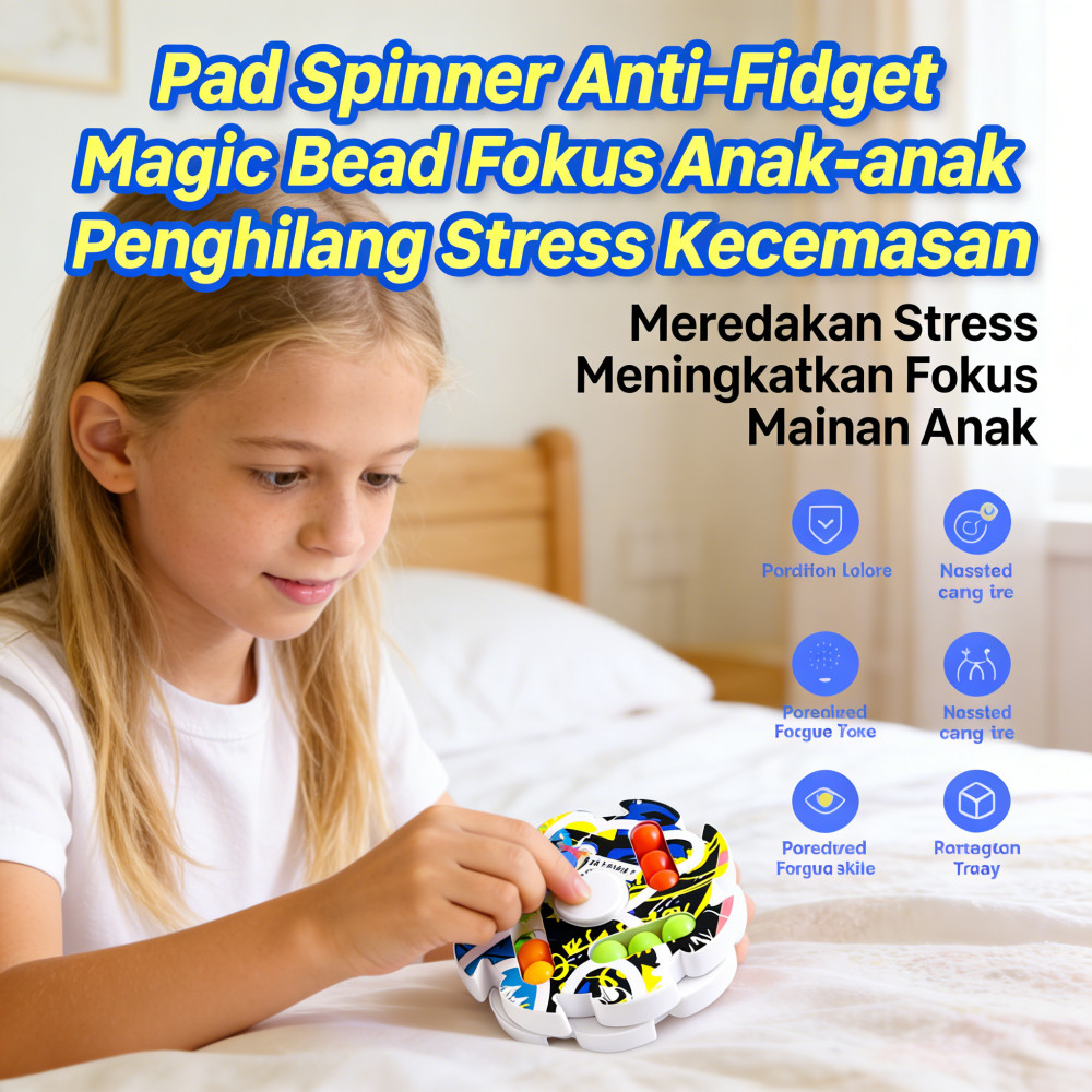 Bead Fokus Anak-anak Anti-kecemasan Bead Fokus Bead Fokus Bead Fokus Bead Fokus Bead Fokus Bead Foku