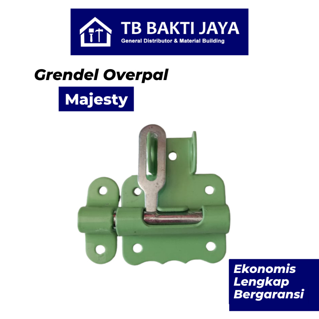 Grendel Overpal Tebal / Overpal Pintu Grendel / Selot Overpal
