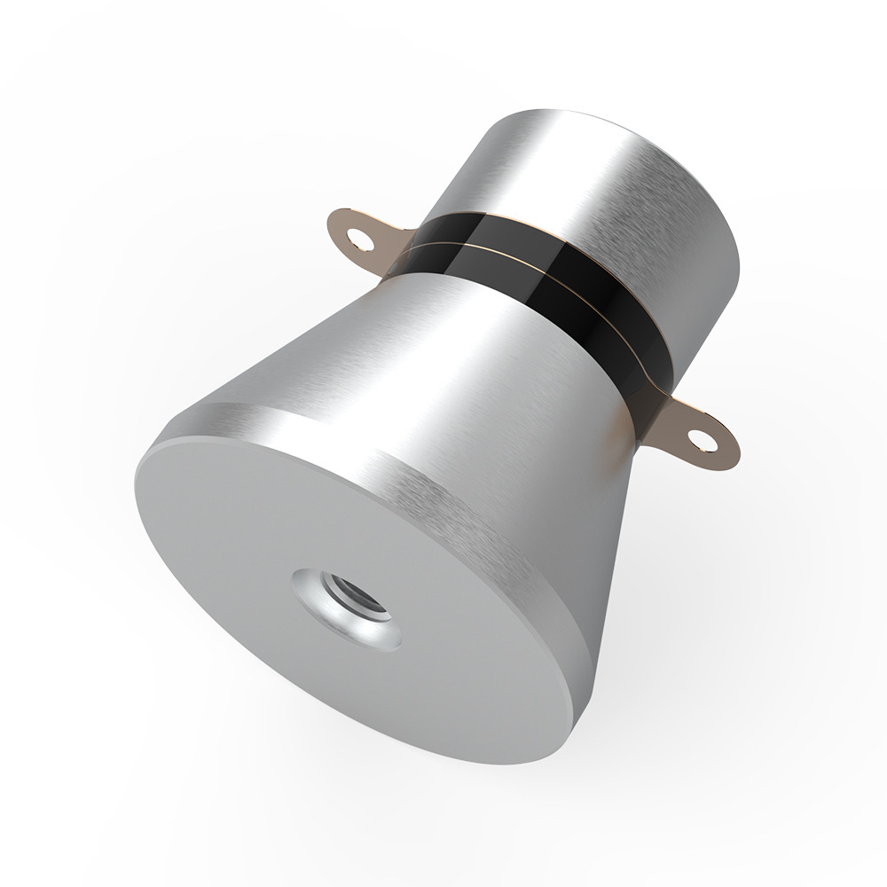 Transduser Piezoelektrik Ultrasonik 50W 28KHz, Sensor Ultrasound, Pemancar Getaran, Transduser untuk