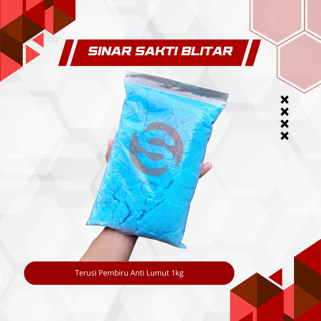TERUSI COPPER SULFATE 1 KG DAN 500 GRAM - Tembaga Sulfat untuk Sapi PMK
