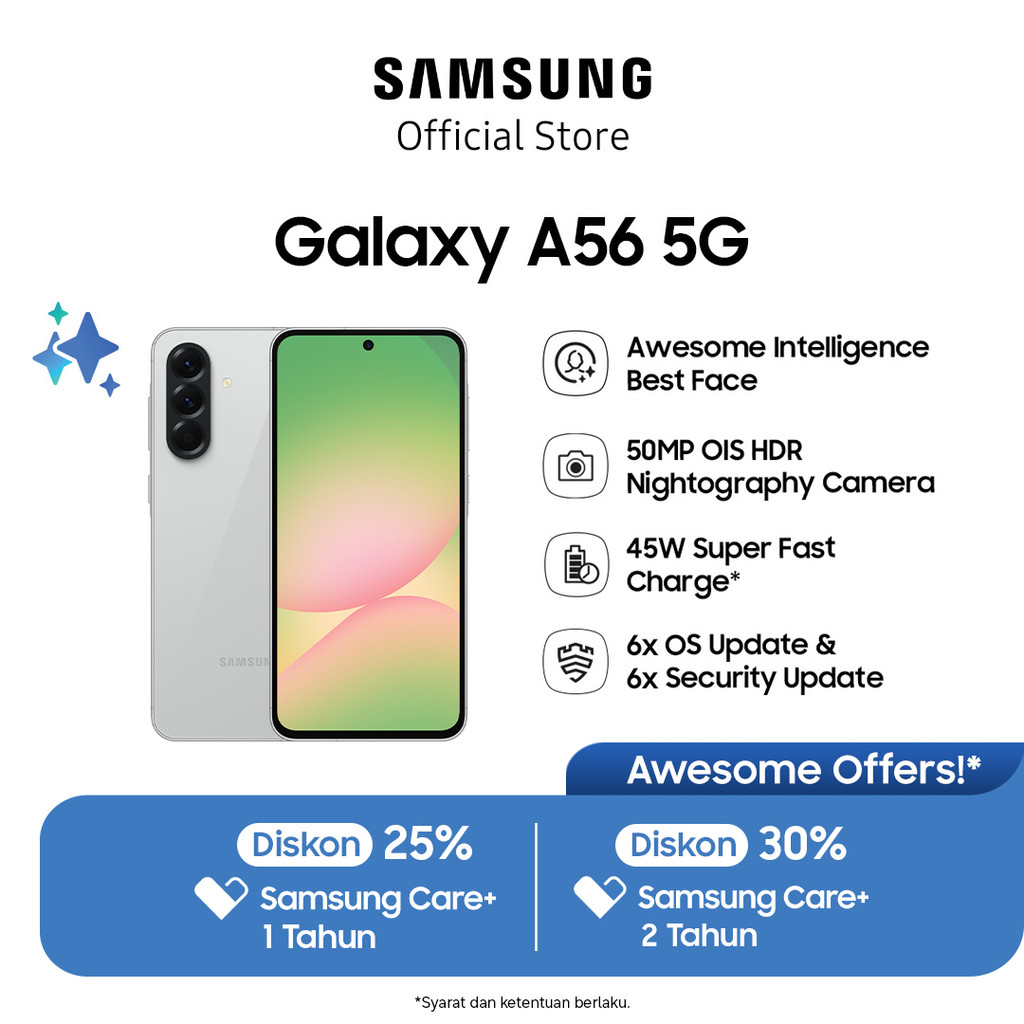 Samsung Galaxy A56 5G 8/256GB - Awesome Light Gray