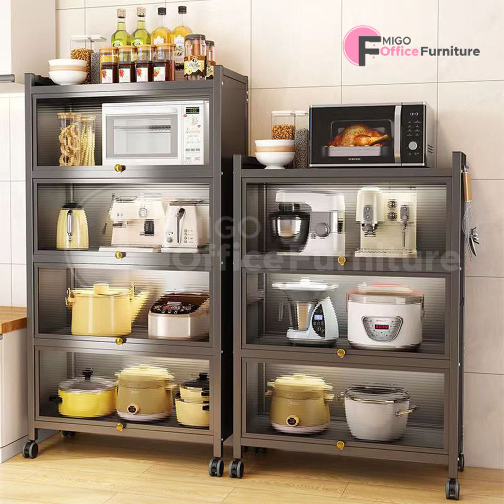 Lemari Piring Tertutup/Rak Piring Minimalis/Lemari Dapur Minimalis/Rak Dapur Serbaguna/Rak Piring te