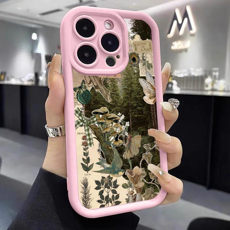 Pro Camera Case Xiaomi Redmi Note 9 10 8 7 7S 2021 4G Max 9S 5G Lite 10S 10T Slikon Bagus Bunga Soft