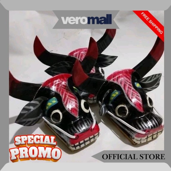 barongan Banteng Bantengan spon jaranan VI