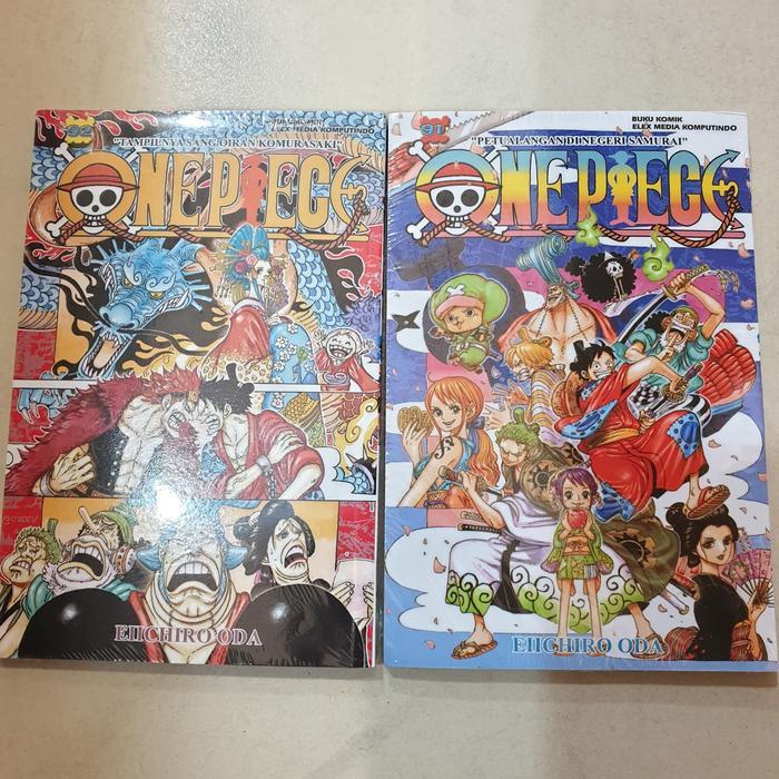 Komik One Piece vol 91 dan 92 set segel