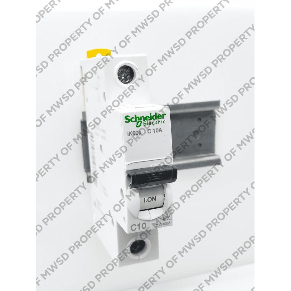 SCHNEIDER MCB 4.5KA IK60A 1P 10A A9K14110