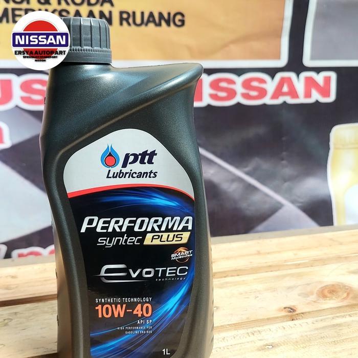 oli mesin PTT 10W-40 SYNTETIC PLUS API SN ORIGINAL TERLARIS