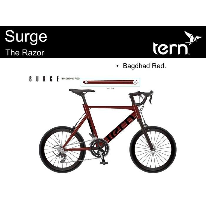 PROMO GASPOLL Sepeda Tern Surge dan Surge Pro new 2021 Indonesia - 47 S, Surge Red