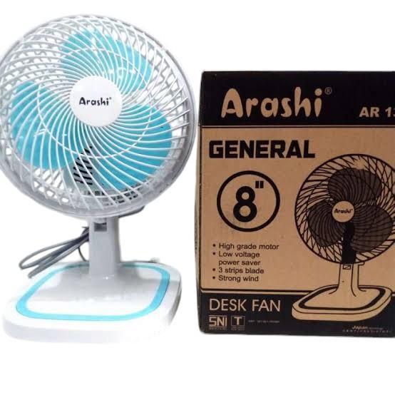 KIpas Angin Meja Arashi 8 Inch