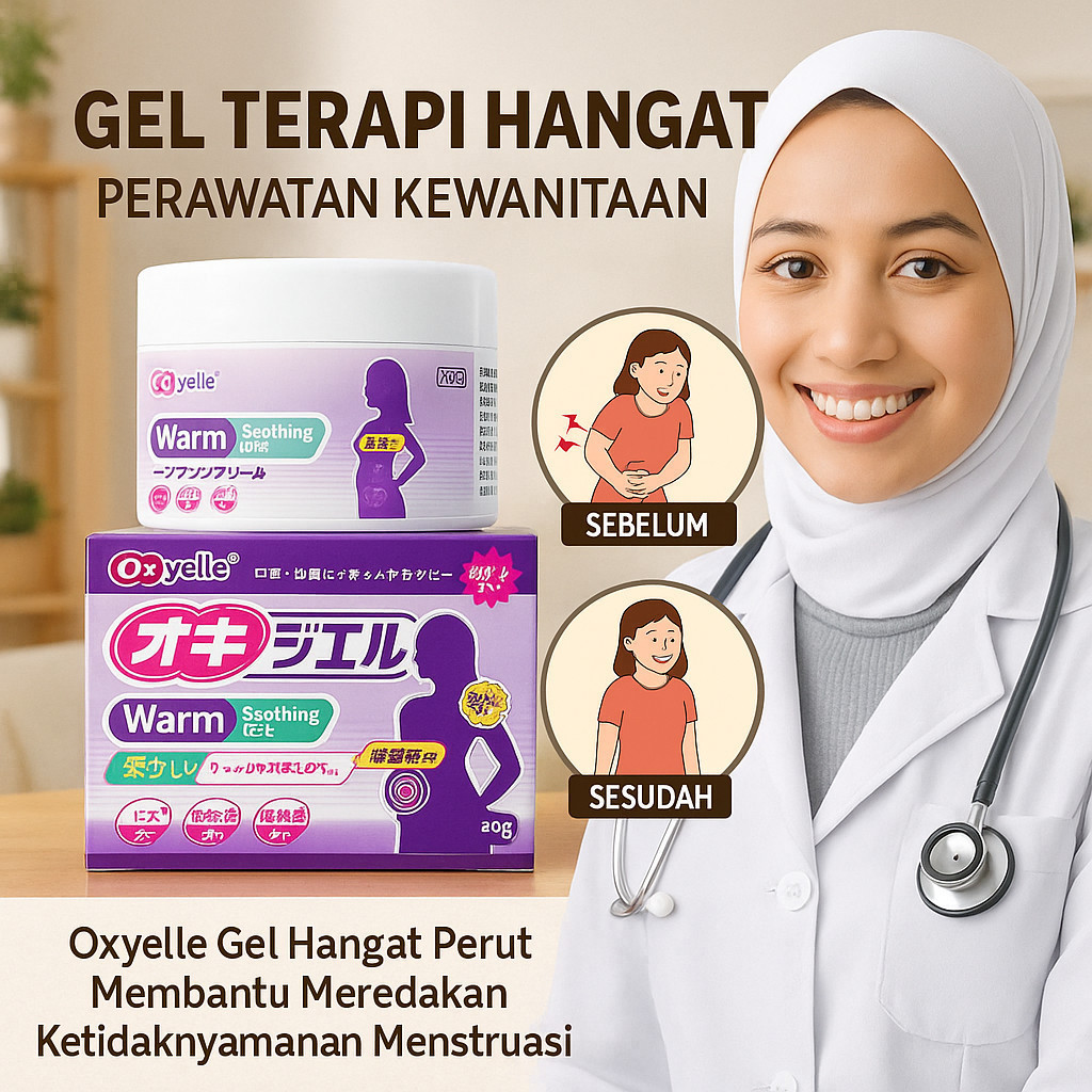 COD+Kirim Dalam 24 Jam[Redakan Nyeri Haid dengan ]  Gel Hangat Perut Membantu Meredakan Ketidaknyama