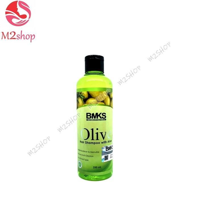 [BOS] BMKS OLIVE SHAMPO WITH OIL OLIVE + ALOEVERA - BMKS SHAMPO OLIVE