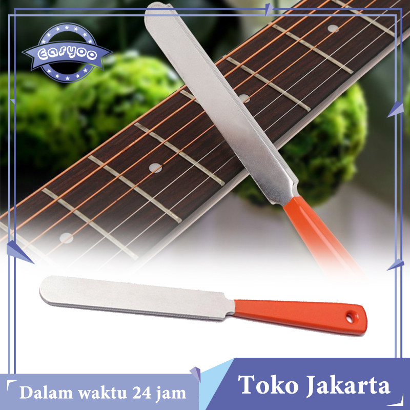 Fret Gitar Akustik Stainless Steel Guitar Fret Crowning File Berkas Gitar Fret Gitar Elektrik