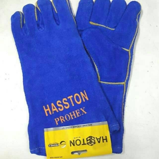 Sarung Tangan Las Biru Haston Prohex 14"