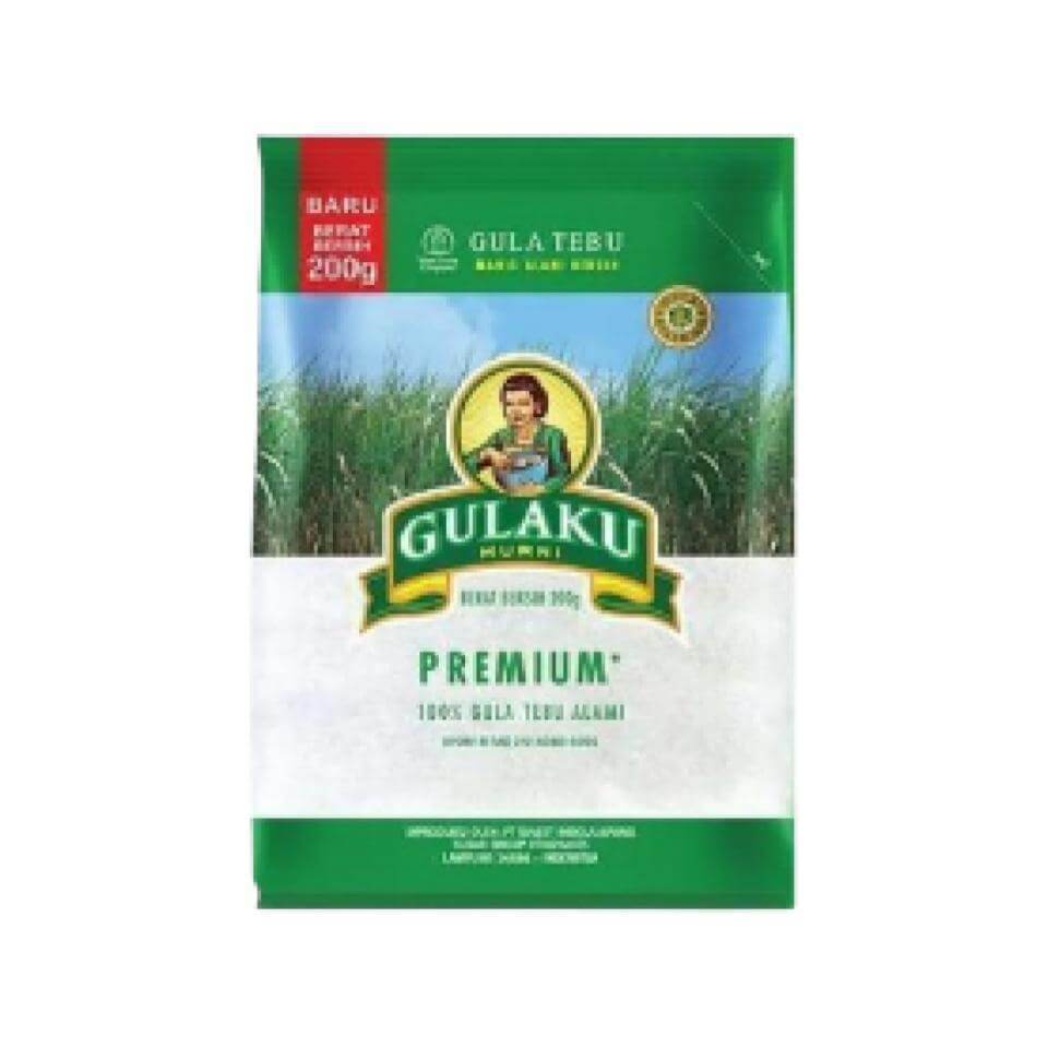Gulaku Gula Pasir Premium Hijau 200 gr
