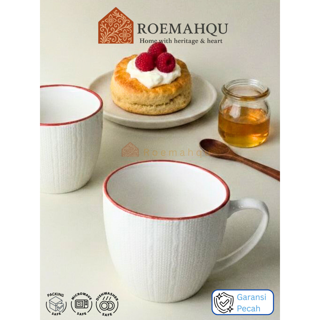 PYRAMID 8873 Mug Warna Keramik I 500 ml I mug keramik I gelas keramik I porcelain mug