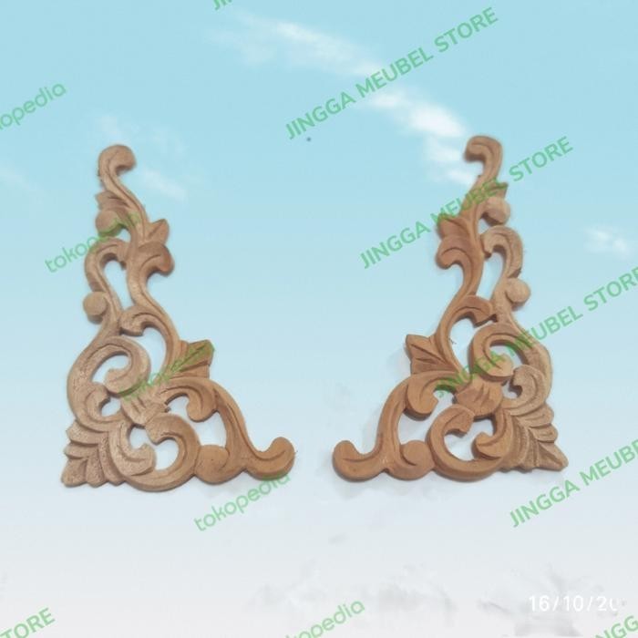 Ukiran Kayu Ornamen Ukir Jepara Ornamen Tempel Roster Kayu Mahoni PGR QW8