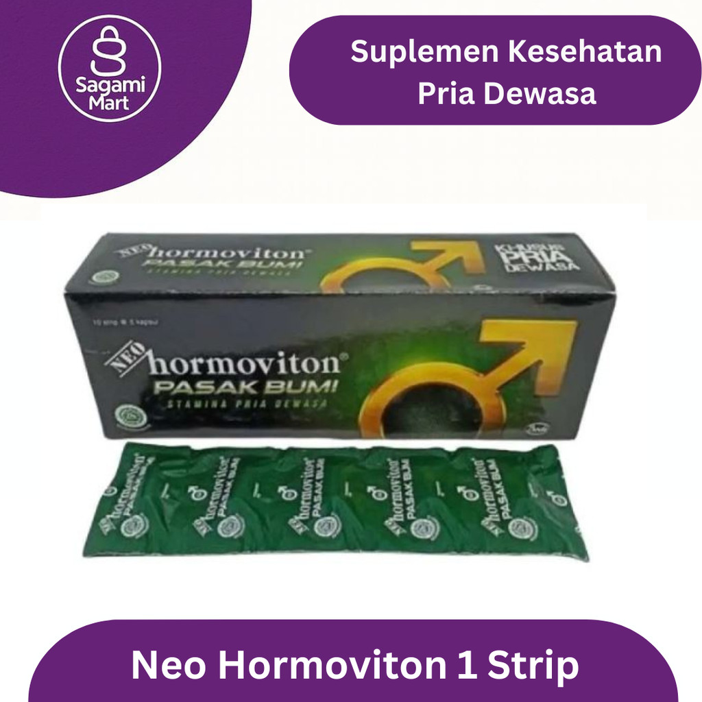 Neo Hormoviton 1 Strip - Multivitamin Untuk Pria Dewasa