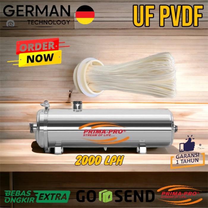 Ultrafiltrasi PVDF Water Pre Filter 2000 LPH Ultrafiltrasi PVDF 2000L