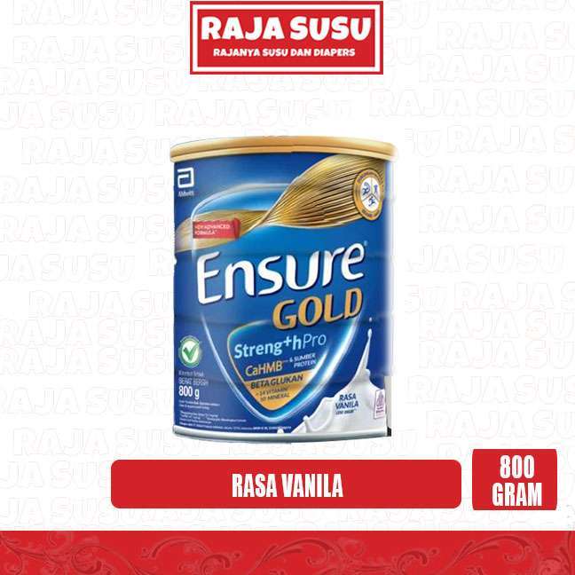 ENSURE GOLD VANILA 800GR - RAJA SUSU