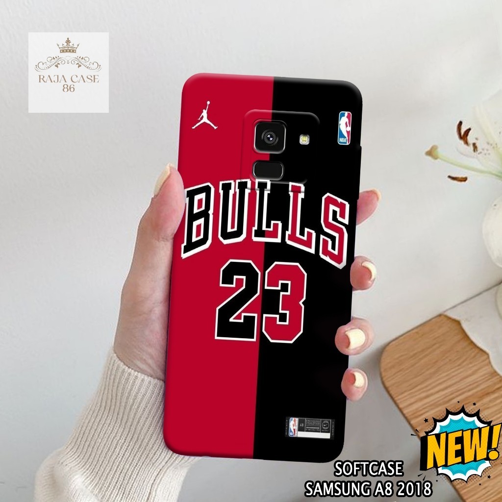 Case Samsung A8 2018 - Rajacase - casing Samsung A8 2018 - Motif case Branded - Pelindung handphone 