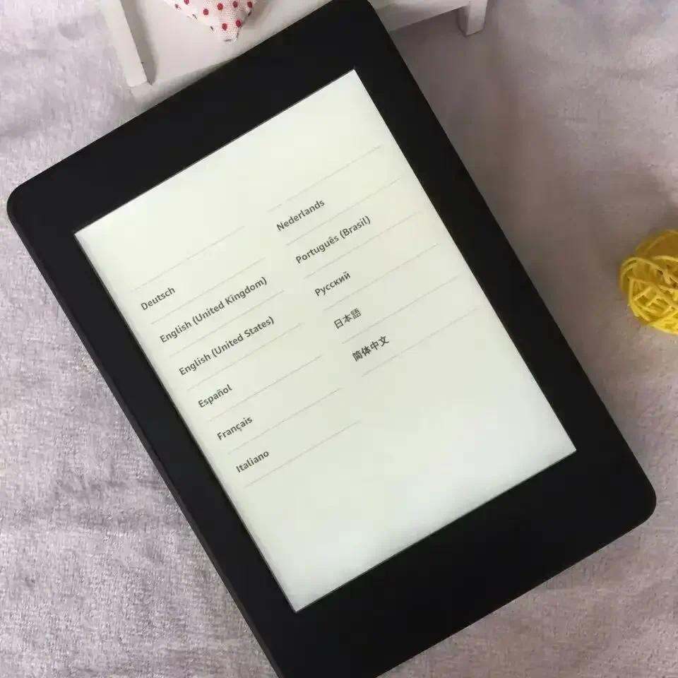 second hand Ebook Ereader eink Book A kindle Paperwhite 6th 4GB light registrable for kindle e reade