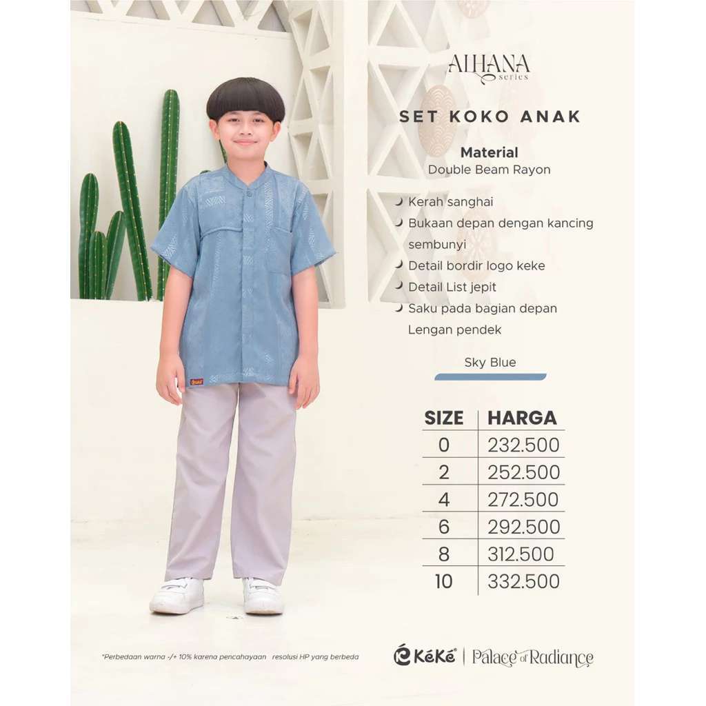 KEKE KOKO ANAK KA ALHANA SKY BLUE