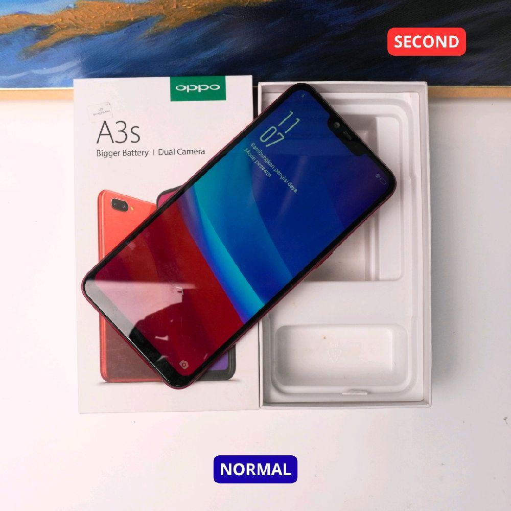 OPPO A3S 2/16 GB - HP SECOND ORIGINAL SINAR MUTIARA CELL
