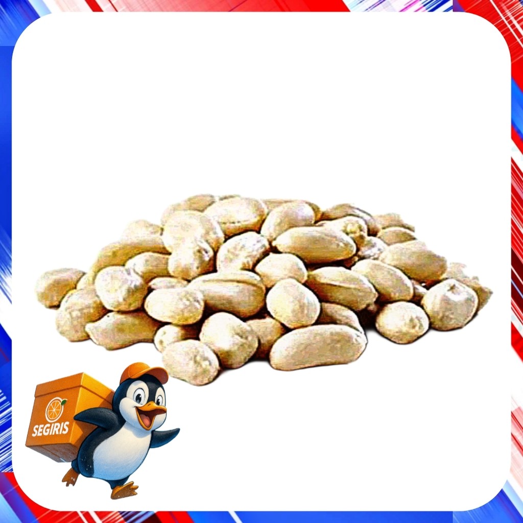 Kacang Tanah Kupas Mentah Organik 1 Kg – Kualitas Super